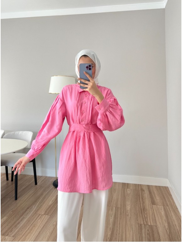BELLA GÖMLEK PEMBE