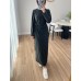 MOUN ELBİSE GRİ