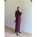 KETY ELBİSE BORDO