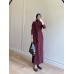 KETY ELBİSE BORDO