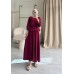 GİGİ ETEKLİ TAKIM BORDO