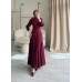 FENDALL ELBİSE BORDO