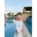 ALOHA ELBİSE BEYAZ