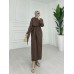 KETY ELBİSE ACI KAHVE