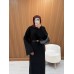 BASIC TRİKO ELBİSE SİYAH