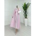 ESLA ELBİSE PEMBE