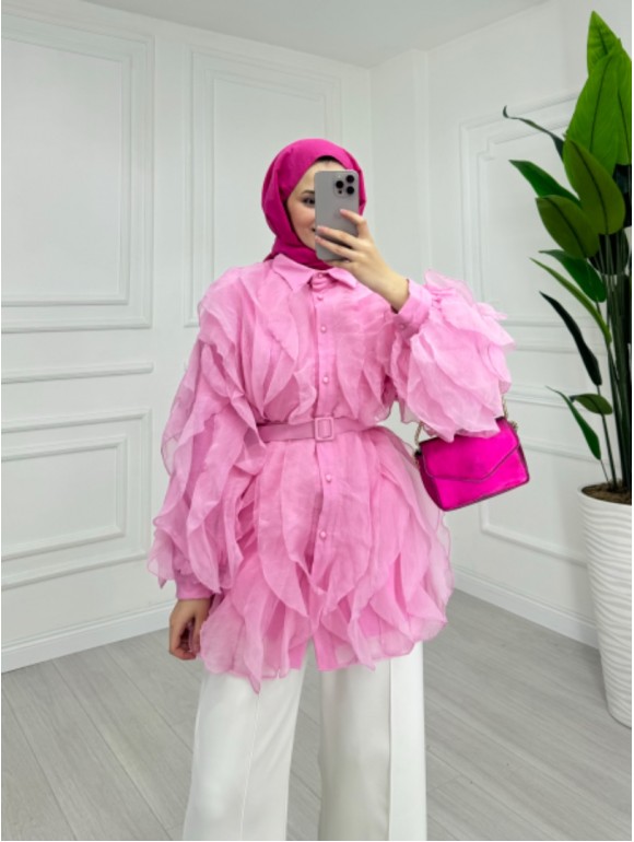 HESSY GÖMLEK PEMBE