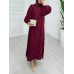 JASMEN ELBİSE BORDO