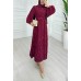 JASMEN ELBİSE BORDO