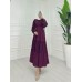 VERA ELBİSE BORDO
