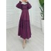 VERA ELBİSE BORDO