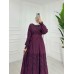 VERA ELBİSE BORDO