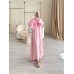 LOCCK ELBİSE PEMBE