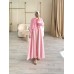 LOCCK ELBİSE PEMBE