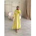 LOCCK ELBİSE BUTTER YELLOW