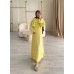 LOCCK ELBİSE BUTTER YELLOW