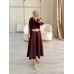 FENDY ETEKLİ TAKIM BORDO