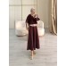 FENDY ETEKLİ TAKIM BORDO