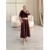 FENDY ETEKLİ TAKIM BORDO