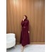 DİAMORE ELBİSE BORDO