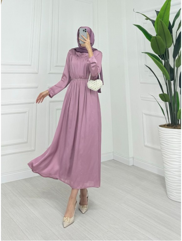 HARE ELBİSE LİLA