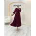 ALOHA ELBİSE BORDO