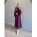 AMANDA ELBİSE BORDO