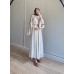 AMANDA ELBİSE BEJ