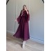AMANDA ELBİSE BORDO