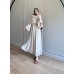 AMANDA ELBİSE BEJ