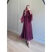 AMANDA ELBİSE BORDO
