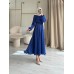 ESMERALDA ELBİSE LACİVERT