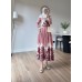 KAYLEE ETEKLİ TAKIM BORDO