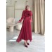 ESMERALDA ELBİSE KIRMIZI