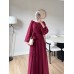 DİANE ELBİSE BORDO