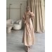LADY ELBİSE BEJ