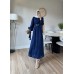 MARY ELBİSE LACİVERT