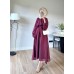 SANDY ETEKLİ TAKIM BORDO