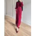 CARLEEN ELBİSE BORDO