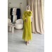 IRENE ELBİSE YAĞ YEŞİLİ