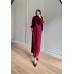 CARLEEN ELBİSE BORDO