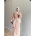 CARLEEN ELBİSE BEJ