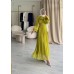 IRENE ELBİSE YAĞ YEŞİLİ
