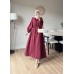 BYMEN ELBİSE BORDO