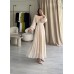 IRENE ELBİSE BEJ