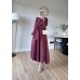SHEİLA ETEKLİ TAKIM BORDO